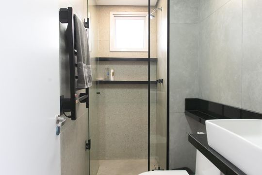 Banheiro  de apartamento à venda com 2 quartos, 41m² em Cidade Líder, São Paulo