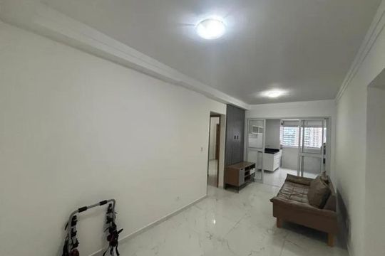 Sala de apartamento para alugar com 2 quartos, 70m² em Boqueirão, Santos