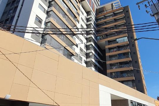 Fachada de apartamento à venda com 1 quarto, 23m² em Vila Esperança, São Paulo