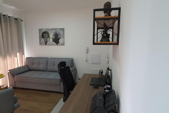 Quarto de apartamento à venda com 1 quarto, 23m² em Vila Esperança, São Paulo