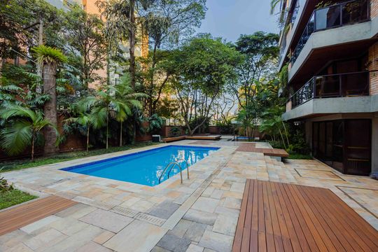 Piscina de apartamento para alugar com 4 quartos, 155m² em Perdizes, São Paulo