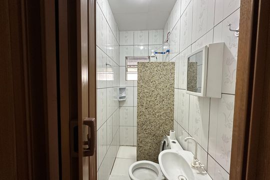 Banheiro Corredor de casa para alugar com 2 quartos, 114m² em Jacareí, Jacareí