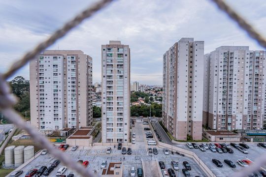 Vista Varanda sala de apartamento à venda com 2 quartos, 45m² em Vila Pirituba, São Paulo