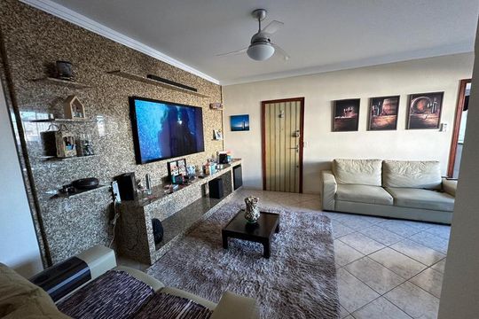 Sala de apartamento para alugar com 3 quartos, 112m² em Coqueiros, Florianópolis