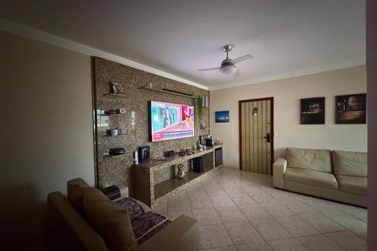 Sala de apartamento para alugar com 3 quartos, 112m² em Coqueiros, Florianópolis
