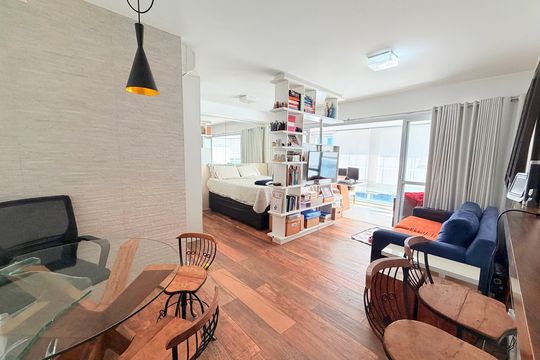 Apartamento à venda com 1 quarto, 50m² em Vila Gertrudes, São Paulo