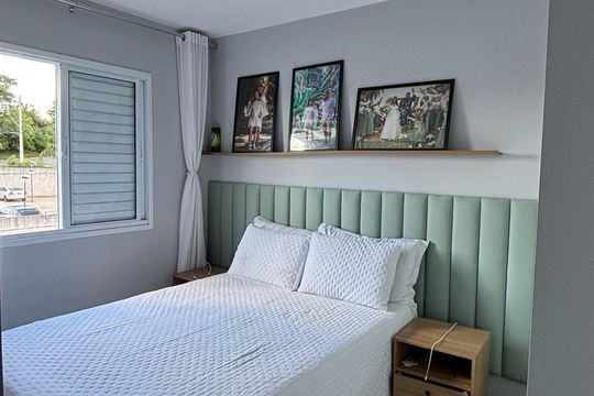 Quarto de apartamento para alugar com 2 quartos, 46m² em Barro Branco, Cotia