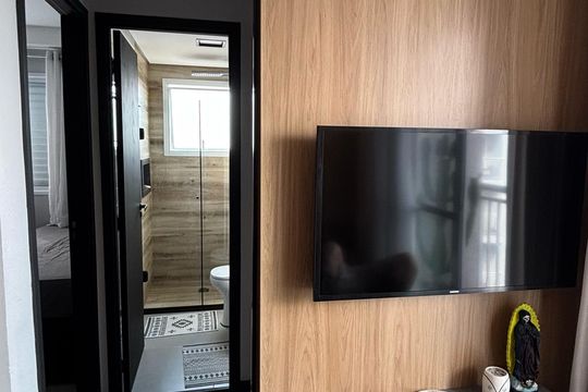 Sala de apartamento para alugar com 2 quartos, 46m² em Barro Branco, Cotia