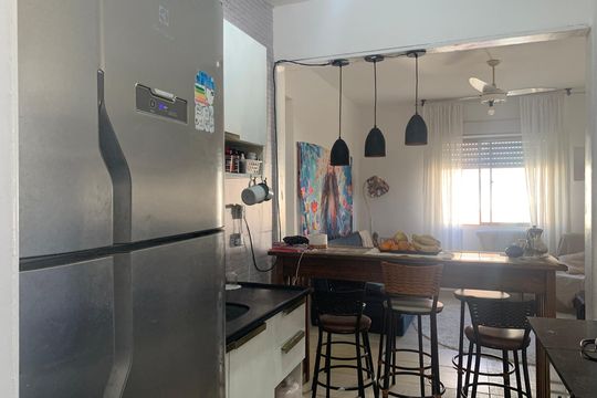Cozinha de apartamento para alugar com 2 quartos, 57m² em São Miguel, São Leopoldo