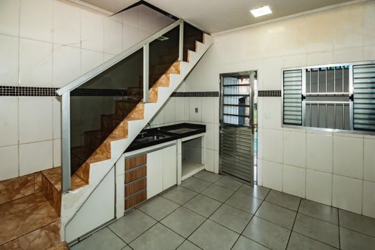 Cozinha de casa à venda com 2 quartos, 350m² em Jardim Felicidade, Belo Horizonte