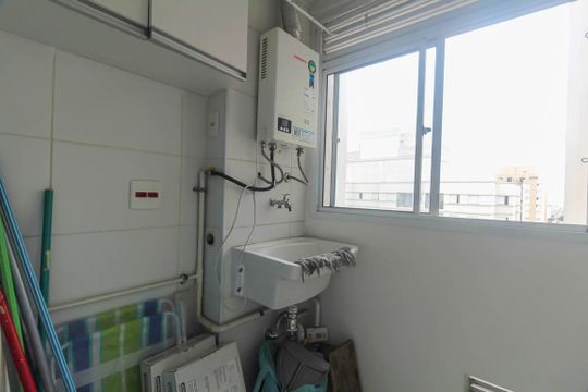 Área de Serviço de apartamento à venda com 2 quartos, 68m² em Vila Ivone, São Paulo