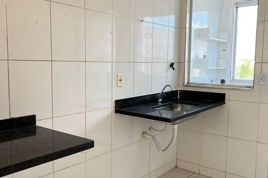 Cozinha de apartamento à venda com 2 quartos, 85m² em Parque Xangri-Lá, Contagem