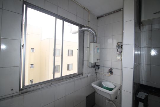 Área de Serviço de apartamento à venda com 2 quartos, 55m² em Lauzane Paulista, São Paulo