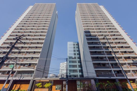 Fachada de kitnet/studio à venda com 1 quarto, 25m² em Pinheiros, São Paulo