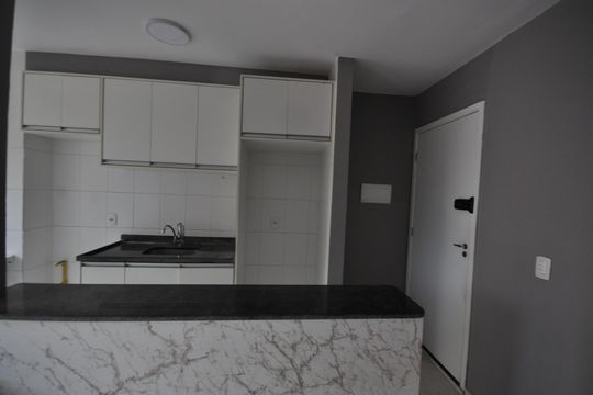 Cozinha de apartamento à venda com 2 quartos, 50m² em Protendit, São Paulo
