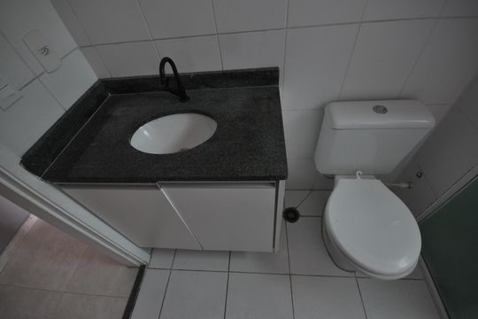 Banheiro de apartamento à venda com 2 quartos, 50m² em Protendit, São Paulo