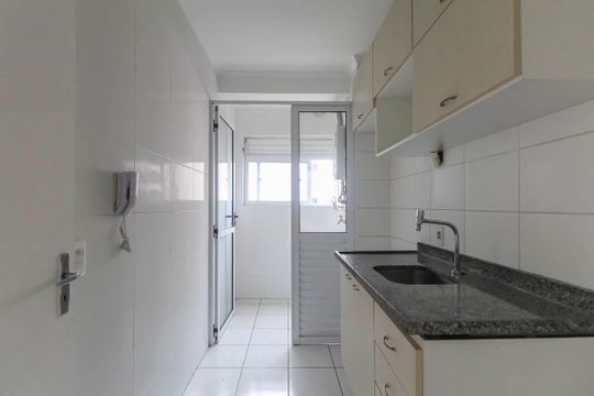 Cozinha de apartamento para alugar com 2 quartos, 50m² em Quinta da Paineira, São Paulo