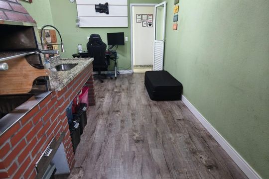 Área externa de apartamento à venda com 2 quartos, 94m² em Jardim do Estádio, Santo André