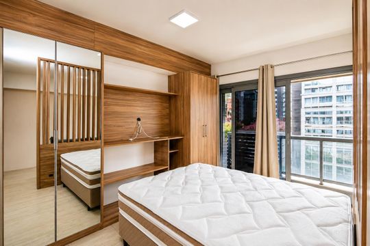 Quarto de apartamento para alugar com 1 quarto, 39m² em São João, Porto Alegre