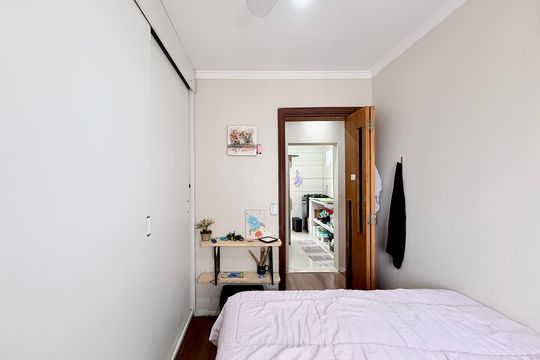 Quarto 2 de apartamento à venda com 2 quartos, 50m² em Santo Amaro, São Paulo