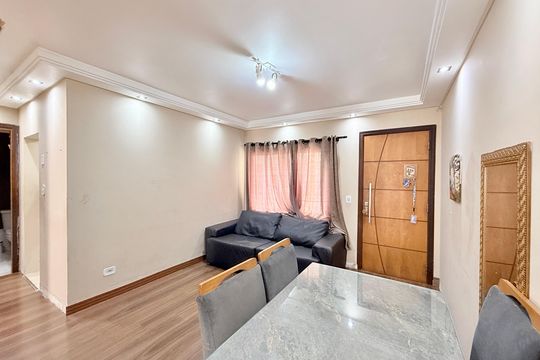 Sala de apartamento à venda com 2 quartos, 50m² em Santo Amaro, São Paulo