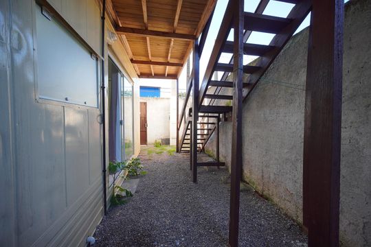 Área externa de kitnet/studio para alugar com 1 quarto, 15m² em Balneario, Florianópolis