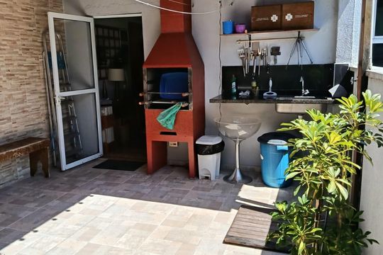 Área externa de apartamento para alugar com 2 quartos, 95m² em Nova Gerti, São Caetano do Sul