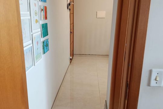 Corredor de apartamento para alugar com 2 quartos, 95m² em Nova Gerti, São Caetano do Sul