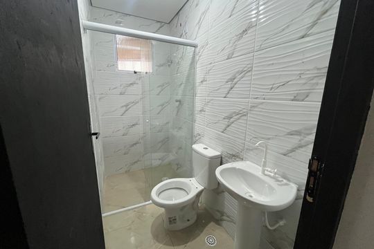 Banheiro de apartamento para alugar com 1 quarto, 32m² em Sítio do Mandaqui, São Paulo