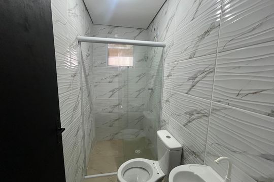 Banheiro de apartamento para alugar com 1 quarto, 32m² em Sítio do Mandaqui, São Paulo