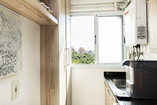 Área de serviço de apartamento à venda com 3 quartos, 72m² em Jardim Carvalho, Porto Alegre