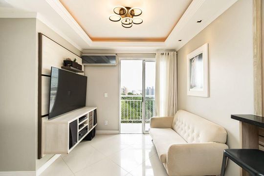 Sala de apartamento à venda com 3 quartos, 72m² em Jardim Carvalho, Porto Alegre