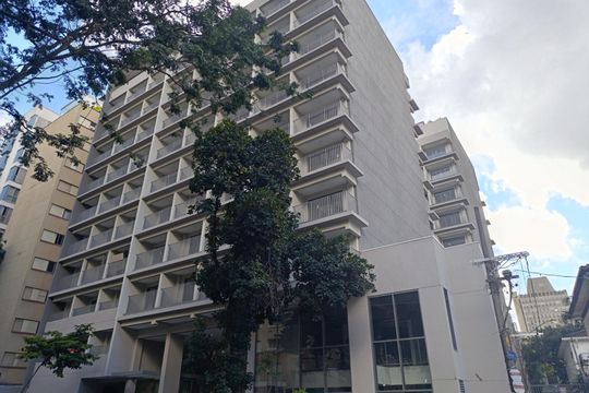 Fachada de kitnet/studio à venda com 1 quarto, 22m² em Bela Vista, São Paulo
