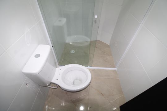 Banheiro de apartamento para alugar com 1 quarto, 32m² em Sítio do Mandaqui, São Paulo