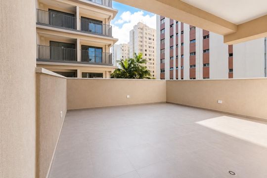 Varanda de kitnet/studio à venda com 1 quarto, 58m² em Bela Vista, São Paulo