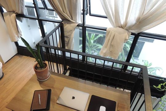 Sala de apartamento à venda com 1 quarto, 48m² em Santa Teresa, Rio de Janeiro