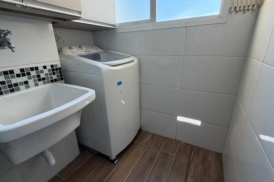 Área de serviço de apartamento à venda com 3 quartos, 62m² em Centro, Diadema