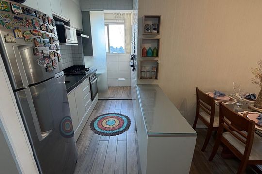 Cozinha de apartamento à venda com 3 quartos, 62m² em Centro, Diadema