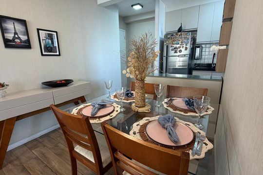 Sala de apartamento à venda com 3 quartos, 62m² em Centro, Diadema