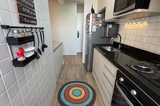 Cozinha de apartamento à venda com 3 quartos, 62m² em Centro, Diadema
