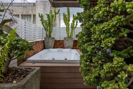 Área externa de apartamento à venda com 1 quarto, 154m² em Perdizes, São Paulo