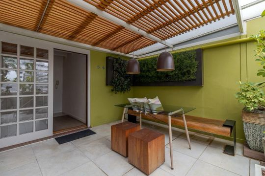 Área externa de apartamento à venda com 1 quarto, 154m² em Perdizes, São Paulo