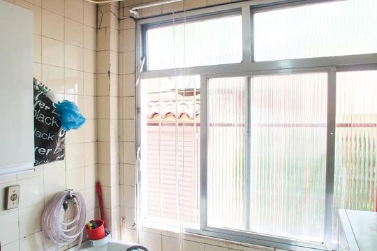 Área de serviço de apartamento à venda com 2 quartos, 56m² em Taquara, Rio de Janeiro
