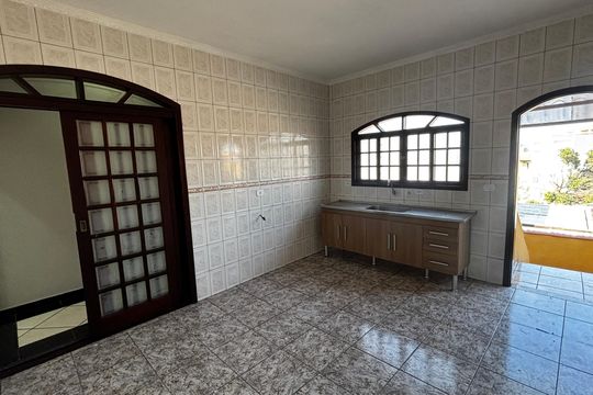 Cozinha de casa para alugar com 2 quartos, 110m² em Parque Oratório, Santo André