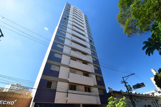 Fachada do Prédio de apartamento para alugar com 1 quarto, 63m² em Centro, Campinas