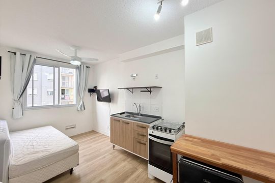 Apartamento para alugar com 1 quarto, 24m² em Santo Amaro, São Paulo