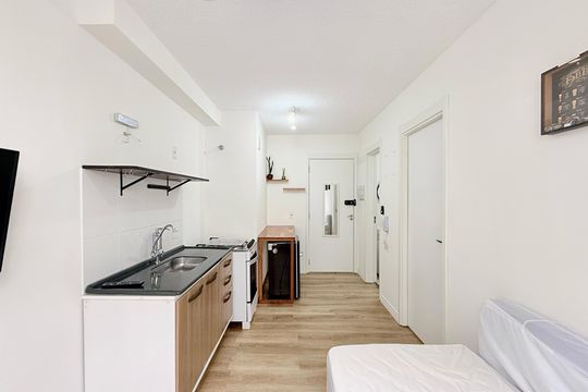 Sala de apartamento para alugar com 1 quarto, 24m² em Santo Amaro, São Paulo