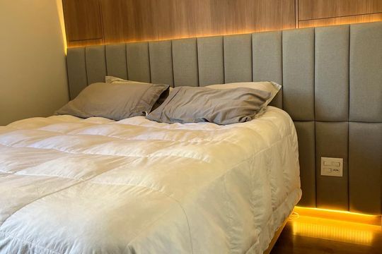 quarto 1 de apartamento à venda com 2 quartos, 73m² em Vila da Serra, Nova Lima