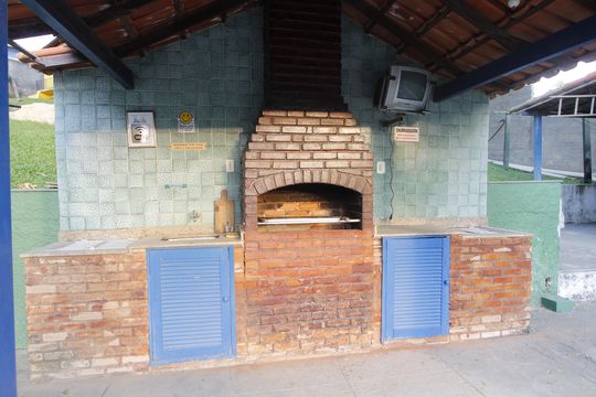 Área comum - Churrasqueira de casa de condomínio para alugar com 4 quartos, 220m² em Porto do Carro, Cabo Frio