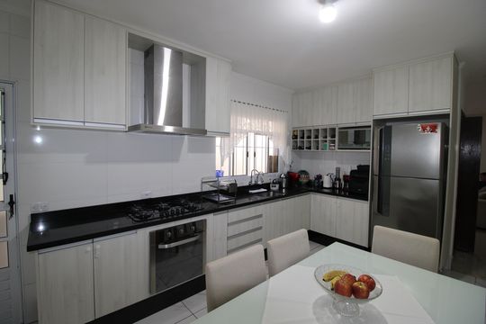 Cozinha de casa à venda com 3 quartos, 98m² em Vila Jacuí, São Paulo